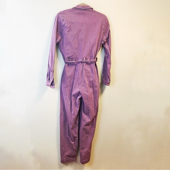 MKT Studio Jumpsuit Purple (Lilac) Orenjade Utility Coverall Sz 36 (US 4) EUC - Picture 8 of 16